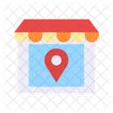 Location Pin Distance Route Icon