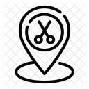 Location Pin Placeholder Beauty Icon