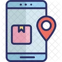 Location Point App Logistics App Mobile Tracking Icon