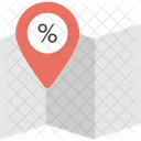 Location Pointer Market Icon