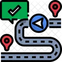 Location Route Road Route Route Icon