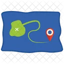 Location Route Map Icon