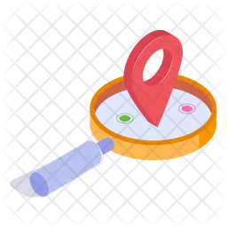 Location Search  Icon