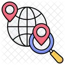 Travel Direction Place Icon