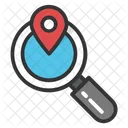 Search Map Exploring Icon