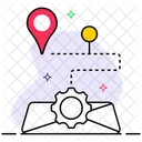 Location Setting Location Apps Location Navigator Icon