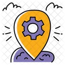 Location Setting  Icon