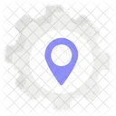 Location Setting  Icon