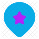 Location Star Icon