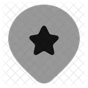 Location Star  Icon