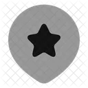 Location Star  Icon