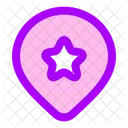 Location Star Icon