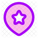 Location Star Icon