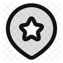 Location Star Icon