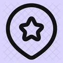 Location Star Star Location Star Locations Icon