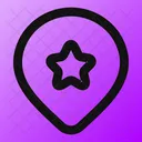 Location Star Star Location Star Locations Icon