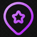 Location Star Star Location Star Locations Icon