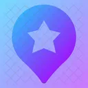 Location Star Star Location Star Locations Icon