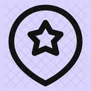 Location Star Star Location Star Locations Icon