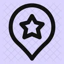 Location Star Star Location Star Locations Icon