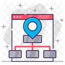 Location Structure Online Location Sharing Location Icon