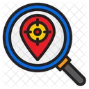 Location Target Search Target Icon