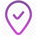 Location Tick Ok Mark Location Symbol
