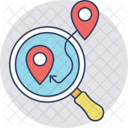 Location Tracking  Icon