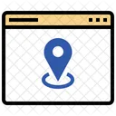 Location Tracking Find Place Pin Icon