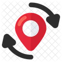 Location Update Direction Gps Icon