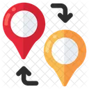 Location Update Direction Gps Icon