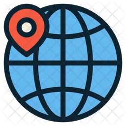 Location World  Icon