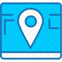 Locator Map Navigation Icon