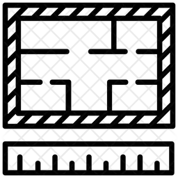 Mesure des locaux  Icône