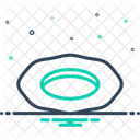 Loch Offnung Blende Symbol