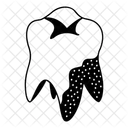 Loch im Zahn  Symbol