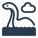 Loch Ness Monster Scotland Icon