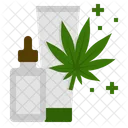 Loción de cannabis  Icono