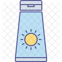 Locion De Verano Bloqueador Solar Protector Solar Icono