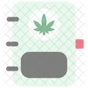 Libro Cannabis Cannabidiol Icono