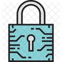 Lock Security Chip Icon