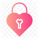 Lock Love And Romance Fidelity Icon