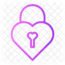 Lock Love And Romance Fidelity Icon