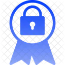 Lock Award Badge Icon