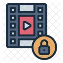 Lock Video File Icon