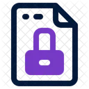 Lock File Padlock Icon