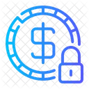 Lock Banking Currency Icon