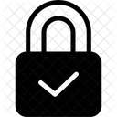 Lock Graphic Logotype Icône