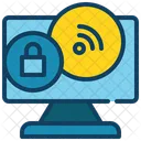 Lock Key Online Icon