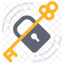 Lock Unlock Key Icon